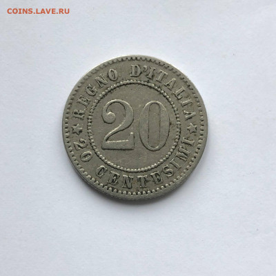 20  чентезимо 1894, до 08.02 - b5FL8drPnE8