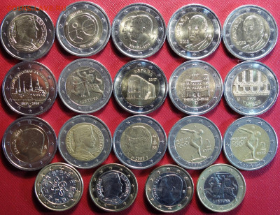 2 евро 15шт, 1евро 4шт 10.02.2022г в 22-00 - 37