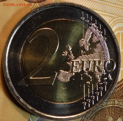 2 евро 2009г UNC 10 лет евро 10.02.2022г в 22-00 - 40