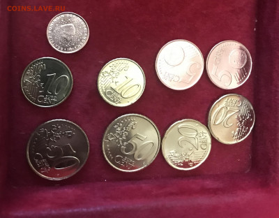 Монеты Евро UNC Фикс до 21.30 МСК 11.02.2022 - 1E3E1B7F-4384-4816-9F69-DDEA7E274702