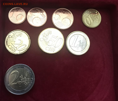 Монеты Евро UNC Фикс до 21.30 МСК 11.02.2022 - AAF2D545-C801-429C-912D-BC46F9217E6A