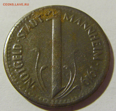 Нотгельд 10 пф 1919 Маннхайм №1 08.02.2022 22:00 М - CIMG4847.JPG