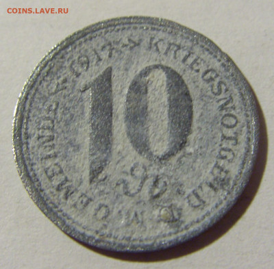 Нотгельд 10 пф 1917 Вейлер №1 08.02.2022 22:00 М - CIMG4872.JPG