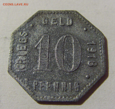 Нотгельд 10 пф 1918 Менген №2 08.02.2022 22:00 М - CIMG4885.JPG