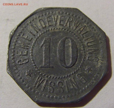 Нотгельд 10 пф Виссинг №1 08.02.2022 22:00 М - CIMG4897.JPG