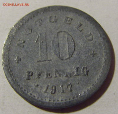 Нотгельд 10 пф 1917 Кельхайм №1 08.02.2022 22:00 М - CIMG4917.JPG