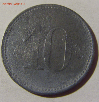Нотгельд 10 пф 1917 Карлштадт №1 08.02.2022 22:00 М - CIMG4957.JPG