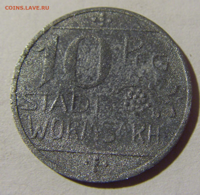 Нотгельд 10 пф 1918 Вормс №1 08.02.2022 22:00 М - CIMG4969.JPG