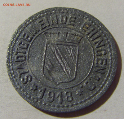 Нотгельд 10 пф 1918 Эхинген №1 08.02.2022 22:00 М - CIMG4995.JPG