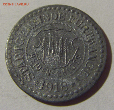 Нотгельд 5 пф 1918 Фуртваген №1 08.02.2022 22:00 М - CIMG5093.JPG