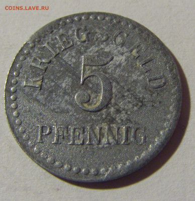 Нотгельд 5 пф 1918 Фуртваген №1 08.02.2022 22:00 М - CIMG5091.JPG