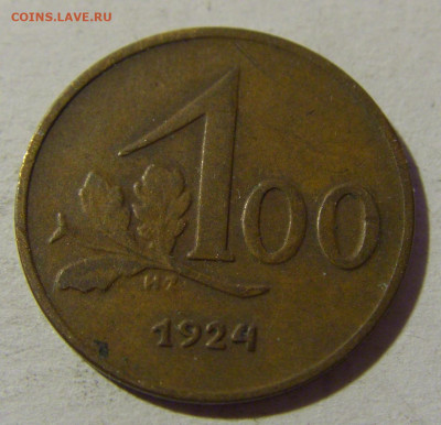 100 крон 1924 Австрия №2 08.02.2022 22:00 М - CIMG5295.JPG