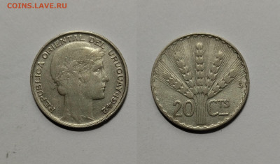 Уругвай 20 сентесимо 1942 года - 10.02 22:00 - IMG_20211219_182447