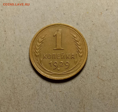 1 копейка 1929. До 9.02.22 в 22.00 МСК - а1