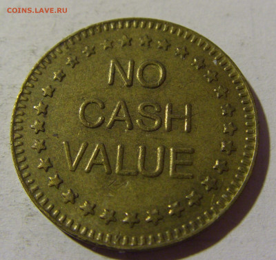 Жетон No cash value №1 12.02.22 22:00 М - CIMG5772.JPG