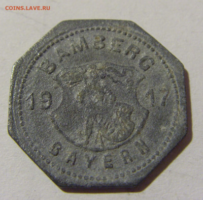 Нотгельд 5 пф 1917 Бамберг №3 08.02.2022 22:00 М - CIMG2713.JPG