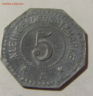 Нотгельд 5 пф 1917 Пельссенберг №3 08.02.2022 22:00 М - CIMG2737.JPG