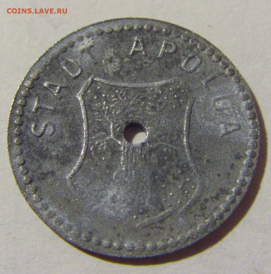 Нотгельд 5 пф 1918 Апольда №3 08.02.2022 22:00 М - CIMG2749.JPG