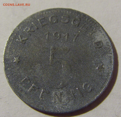 Нотгельд 5 пф 1917 Виттен №3 08.02.2022 22:00 М - CIMG2775.JPG