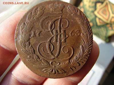 5 копеек 1763 ЕМ. Вес 62,1 грамм. До 10.02.2022 - 3 - копия.JPG