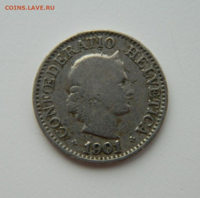 Швейцария 10 раппенов 1901 г. до 10.02.22 - DSCN2645.JPG