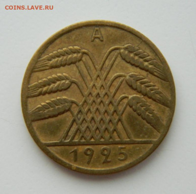 Германия  10 рейхспфеннигов 1925 г. "А". до 10.02.22 - DSCN2661.JPG