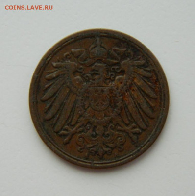 Германия  1 пфенниг 1899 г. "А". до 10.02.22 - DSCN2688.JPG