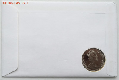 Шайба Остров Мэн 1 крона 1994 Омар Бредли КПД - IMG_5204.JPG