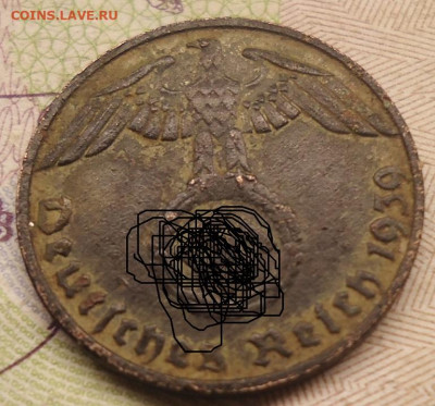 Германия 1 пфенинг 1939г. до 14.02.2022 в 22.00 - DSC06501.JPG