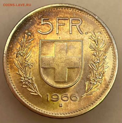 Швейцария 5 франков 1966 до 12.02.2022 - photo5190500585063955337