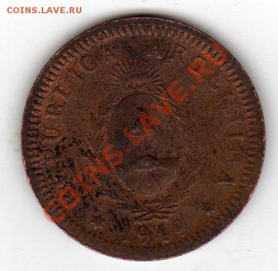 АРГЕНТИНА 2 СЕНТАВО 1949 ДО 14.11.11 В 22.00МСК (755) - img260