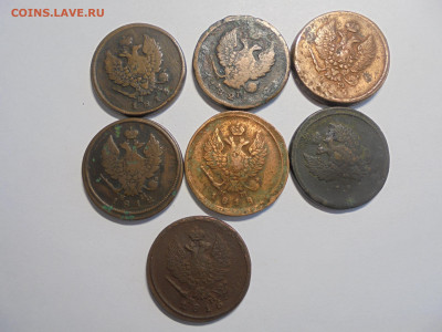 2 коп. 1812,13,15,16,18,?,? - 7 шт. до 13.02 в 22.00 мск - медь2 010.JPG