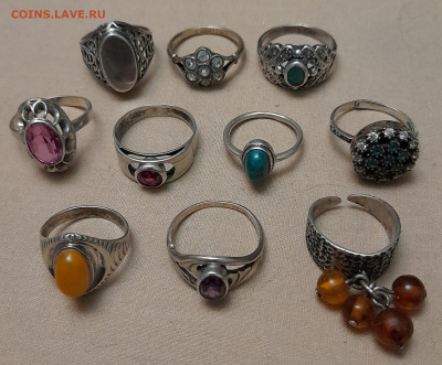 Кольца разные. Серебро. - 20220209_232408