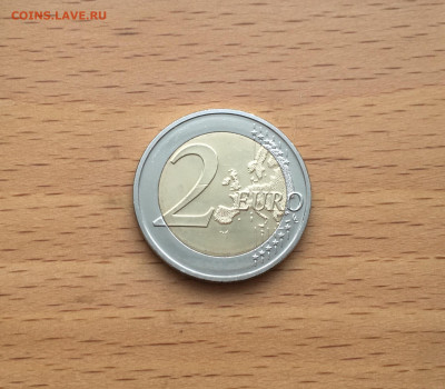 биметалл Латвия 2 евро 2021 Независимость Латвии - IMG_5547.JPG