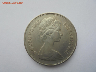 ВЕЛИКОБРИТАНИЯ 10 пенсов 1969 до 13.02 в 22.00 мск - ин4 009.JPG