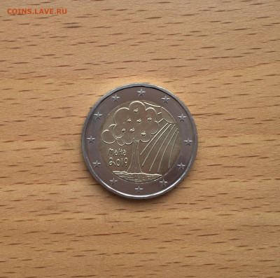 биметалл Мальта 2 евро 2019 Природа и окружающая среда флора - IMG_5477.JPG