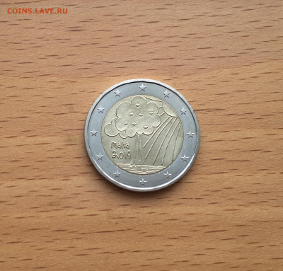 биметалл Мальта 2 евро 2019 Природа и окружающая среда флора - IMG_5478.JPG