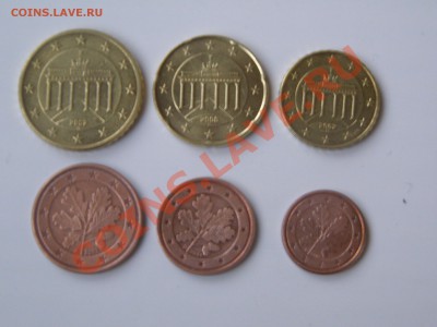 1,2,5,10,20,50 евроцентов. До 18.11.11 старт 30 рублей. - PB110067.JPG