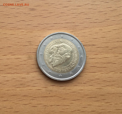 биметалл Португалия 2 евро 2019 Фернана Магеллан - IMG_5430.JPG
