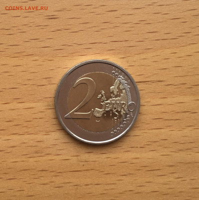 биметалл Финляндия 2 евро 2011 200 лет банку Финляндии - IMG_5425.JPG
