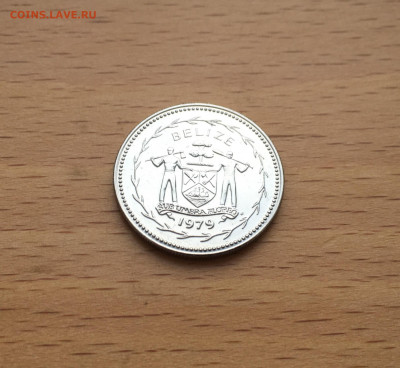 Белиз 25 центов 1979 Птица фауна тираж 808 шт - IMG_5337.JPG