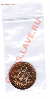 Пол пенни 1970 Proof - CCF11112011_00000