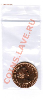 Пол пенни 1970 Proof - CCF11112011_00001