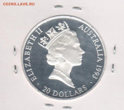 Австралия 20 дол. 100 летие МОК - Рисунок (88)
