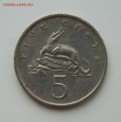 Ямайка 5 центов 1980 г. (Крокодил) до 17.02.22 - DSCN2712.JPG