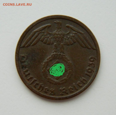 Германия  1 рейхспфенниг 1939 г. "D". до 17.02.22 - DSCN2739.JPG