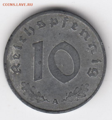 Германия, 9 монет 1941-1966 до 15.02.22, 23:00 - #И-987
