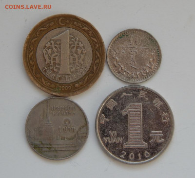 10 мунгу 1937 года + 3 иностранных монеты - DSCN8989.JPG