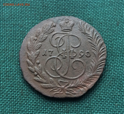 2 копейки 1790 г. ЕМ. Екатерина II. (А16) 17.02 - ISuMTTHjZ7c