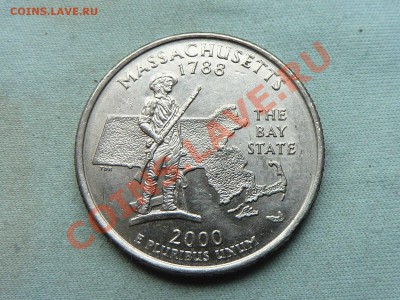 USA QUARTER DOLLAR 2000г. MASSACHUSETTS до 17.11.11 в 22-00 - MEMO0006.JPG